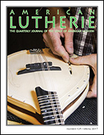 American Lutherie #129 preview