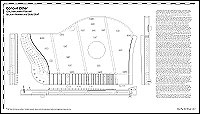 GAL Instrument Plan #41 Concert Zither, 37 Strings